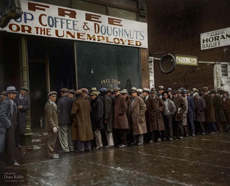 Great Depression Color Photos