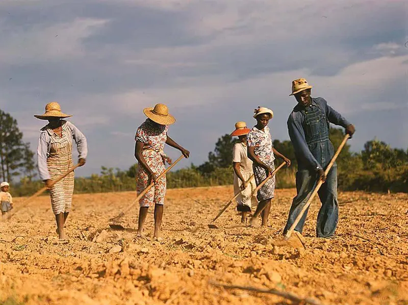 Great Depression Color Photos