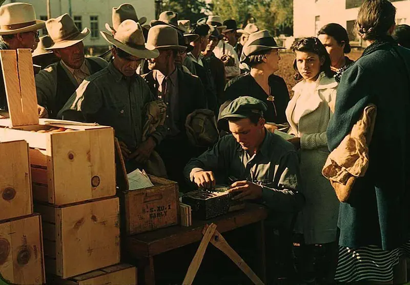 Great Depression Color Photos