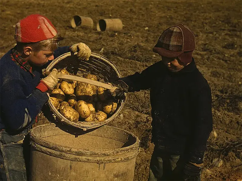 Great Depression Color Photos