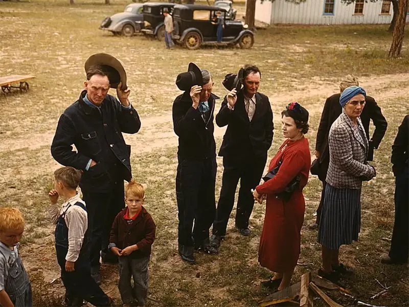 Great Depression Color Photos