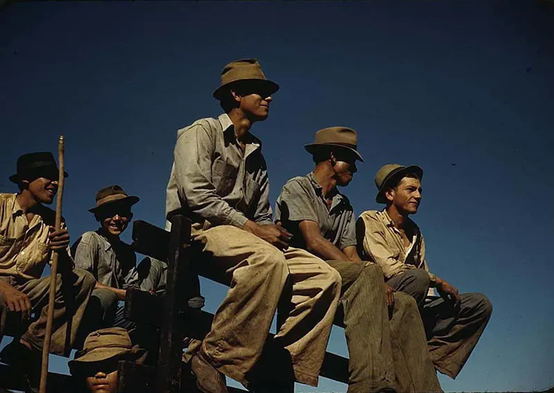 Great Depression Color Photos