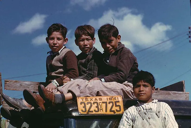 Great Depression Color Photos