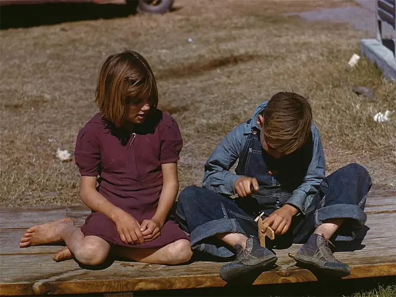 Great Depression Color Photos