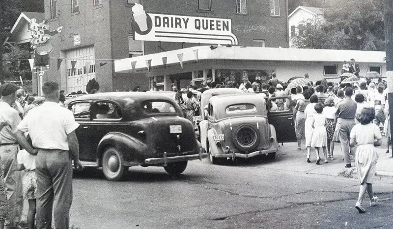 First Dairy Queen in Joilet, IL, 1940.