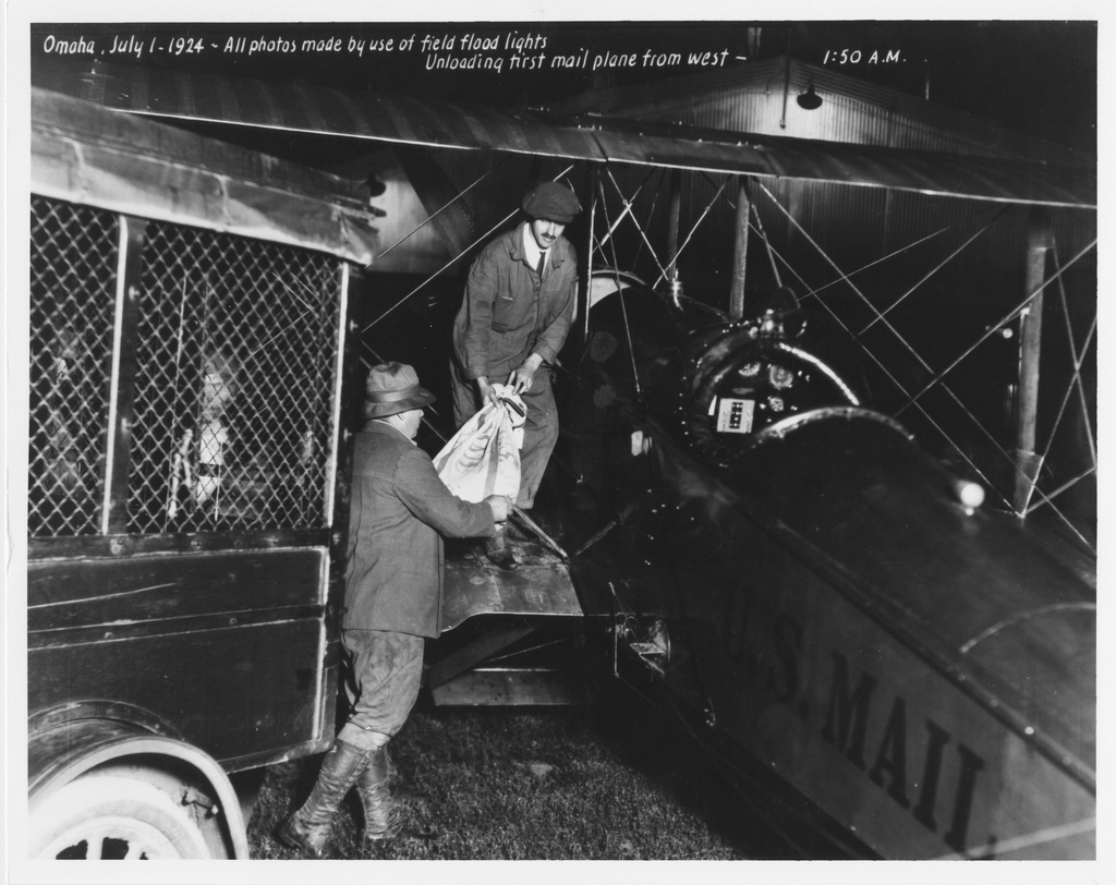 US Air Mail Service Old Photos