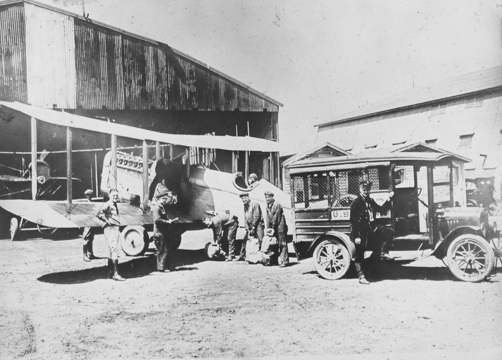US Air Mail Service Old Photos