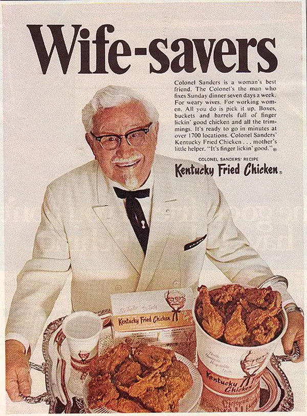 KFC Vintage Menus and Ads Old Photos