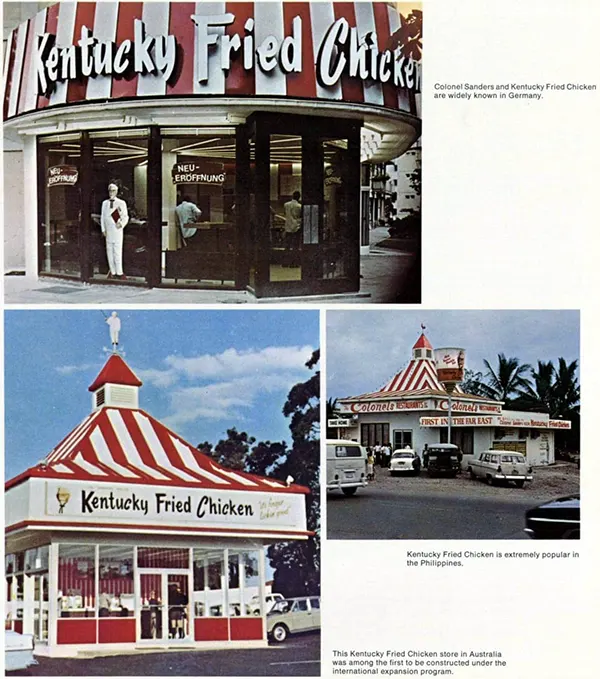 KFC Vintage Menus and Ads Old Photos