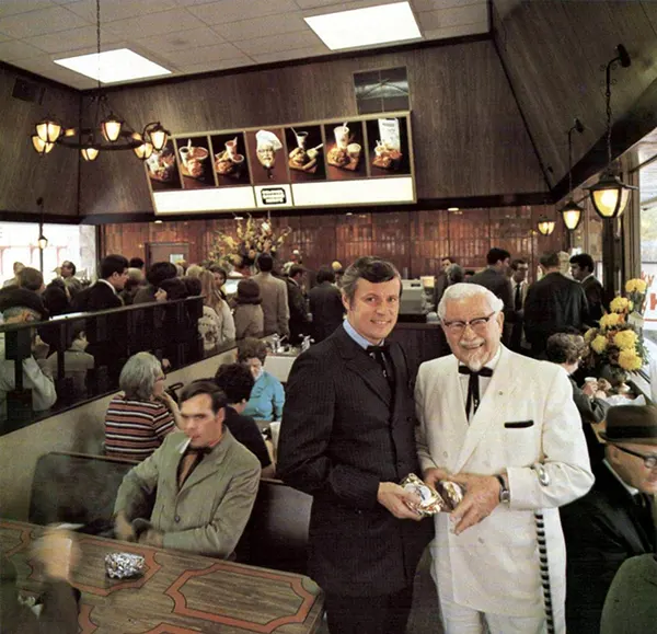 KFC Vintage Menus and Ads Old Photos