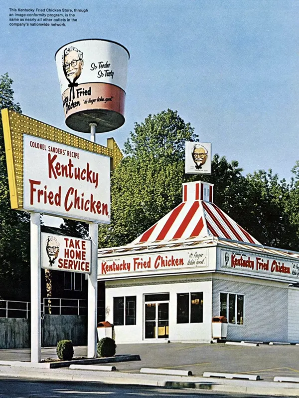 KFC Vintage Menus and Ads Old Photos