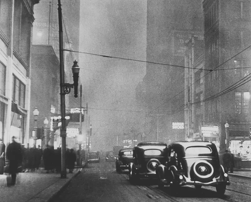 coal smoke Pittsburgh