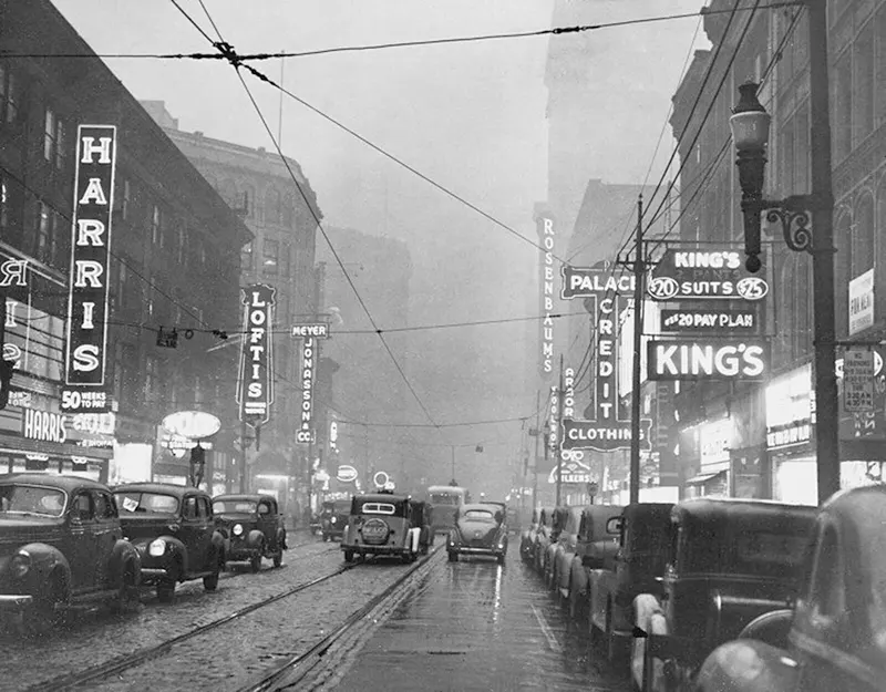 coal smoke Pittsburgh