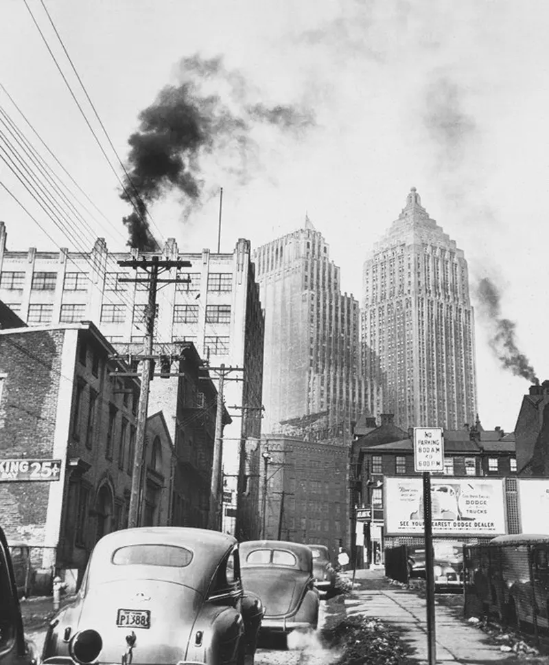 coal smoke Pittsburgh