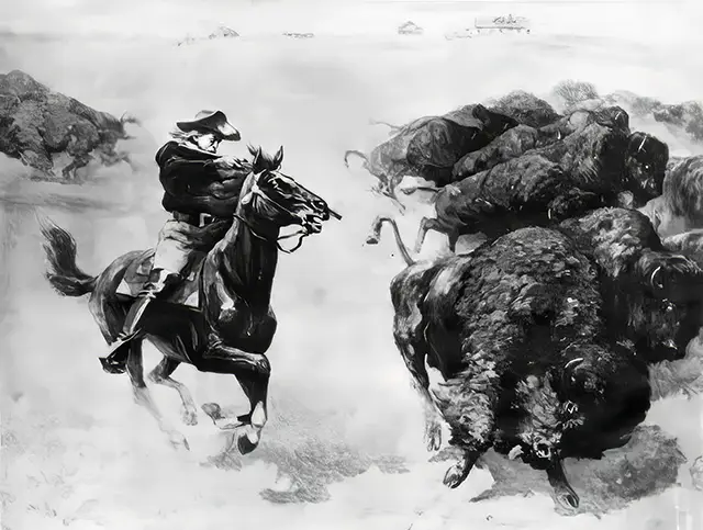 Haunting Photos of the Bison Extermination