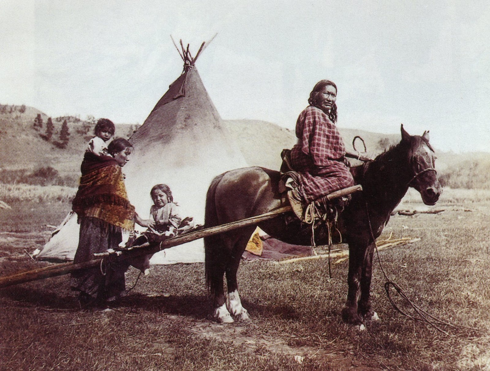 Color Photos of Native Americans