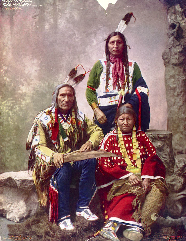 Color Photos of Native Americans