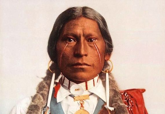 Color Photos of Native Americans