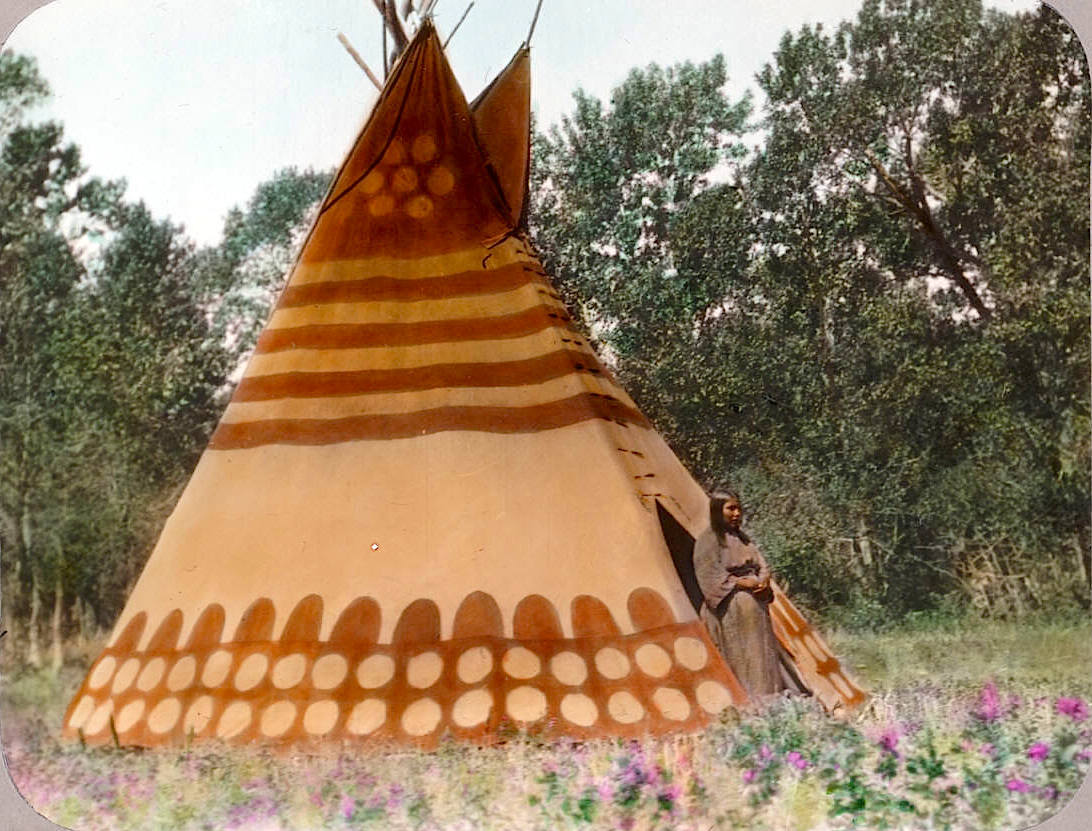 Color Photos of Native Americans