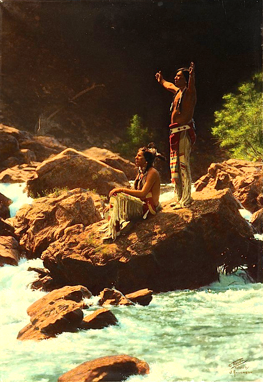 Color Photos of Native Americans