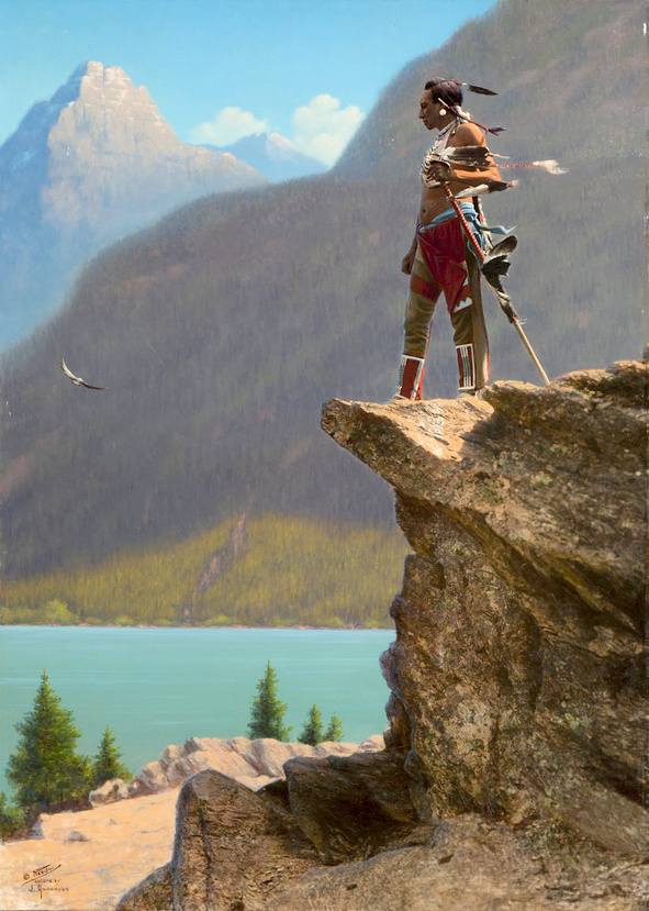 Color Photos of Native Americans