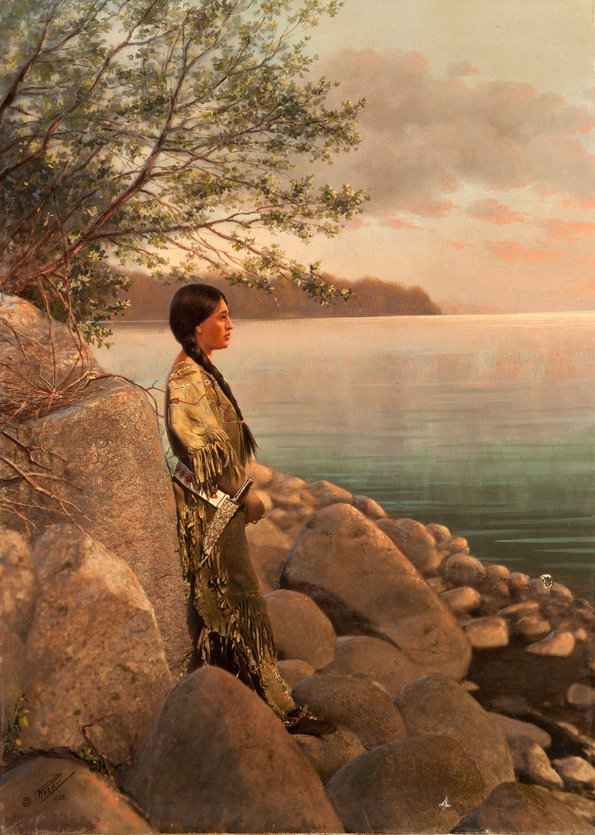 Color Photos of Native Americans