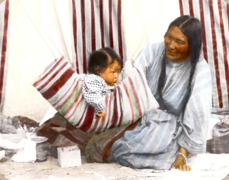 Color Photos of Native Americans