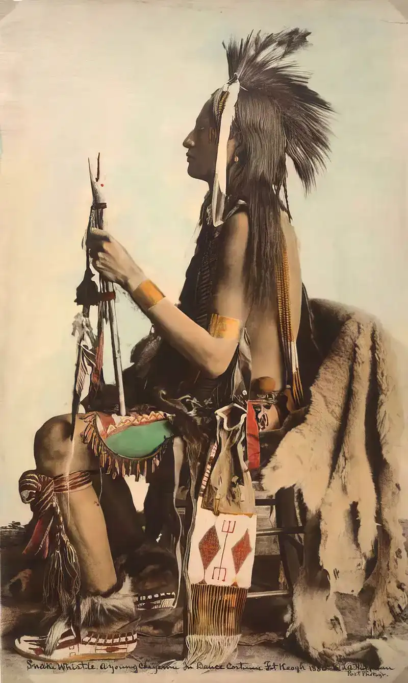 Color Photos of Native Americans