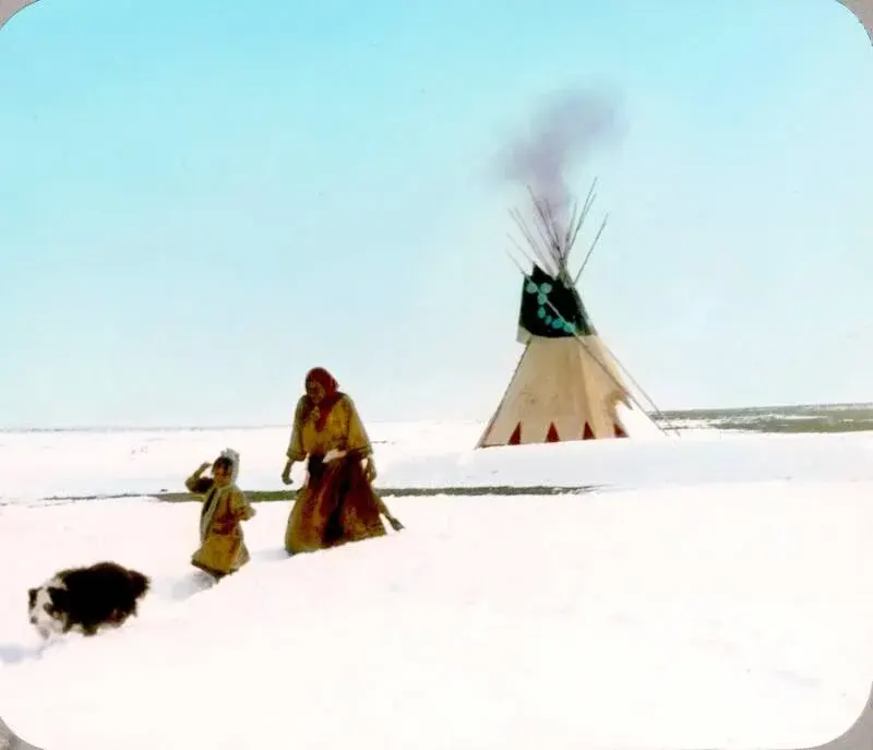 Color Photos of Native Americans