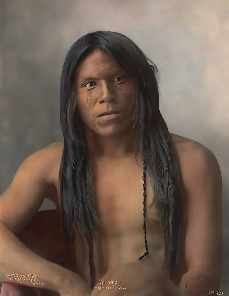 Color Photos of Native Americans