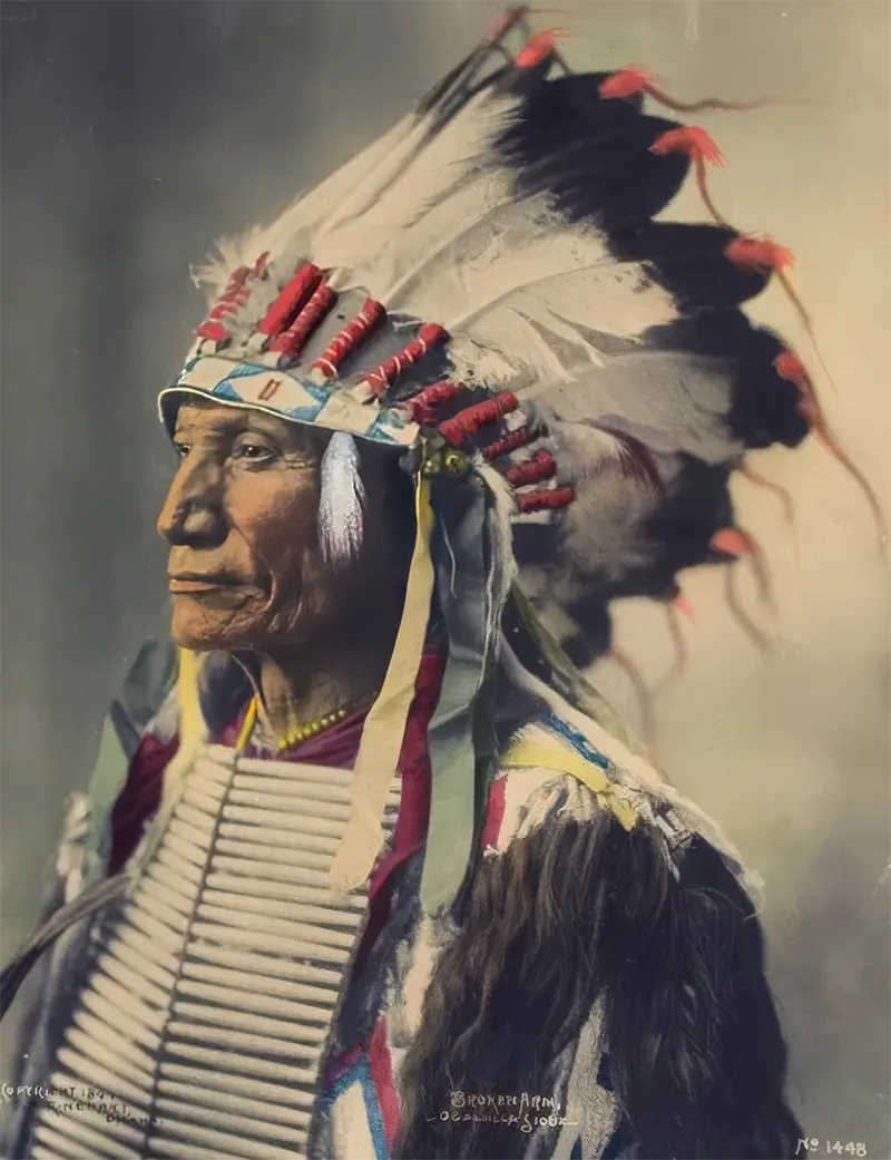 Color Photos of Native Americans