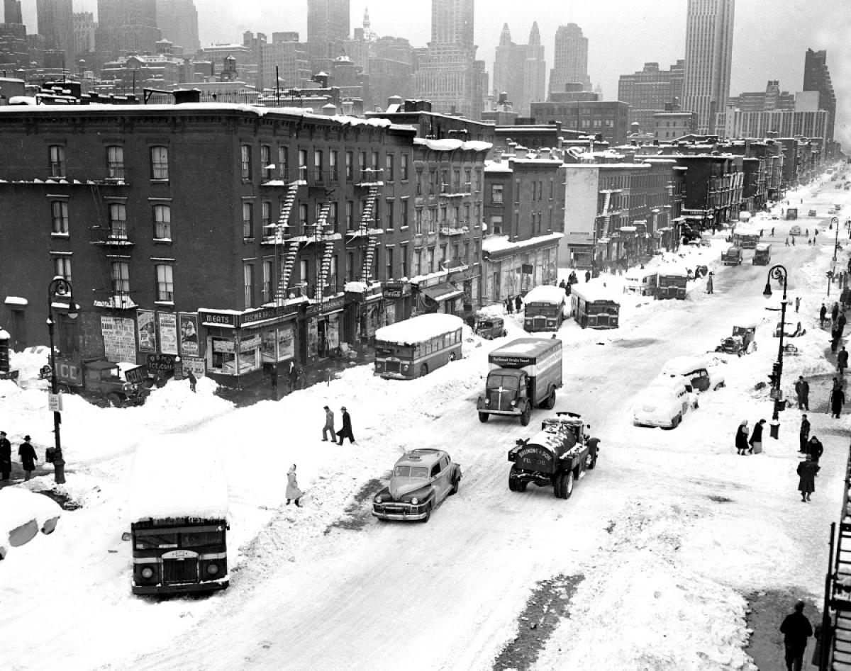 Blizzards and Snowfalls in New York City History