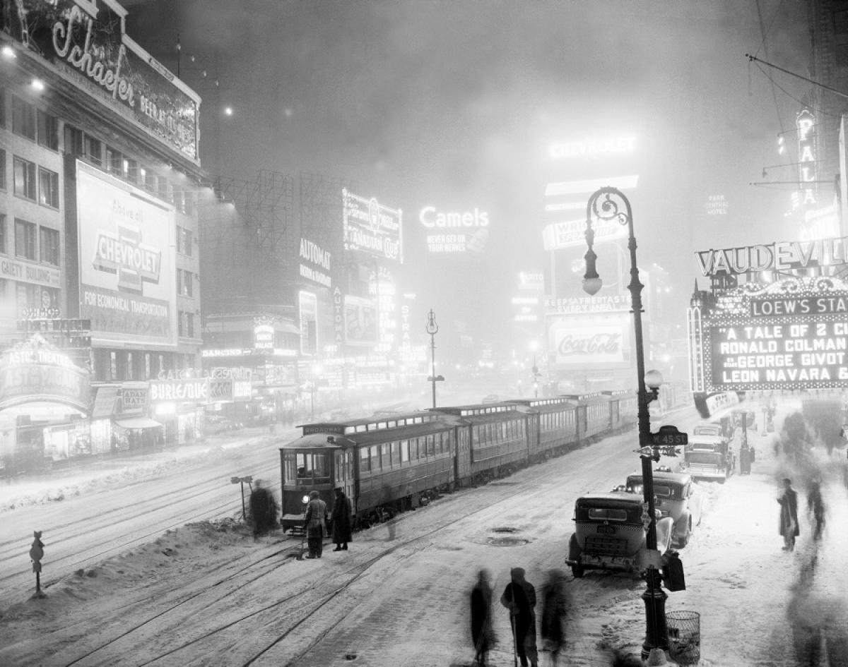 Blizzards and Snowfalls in New York City History