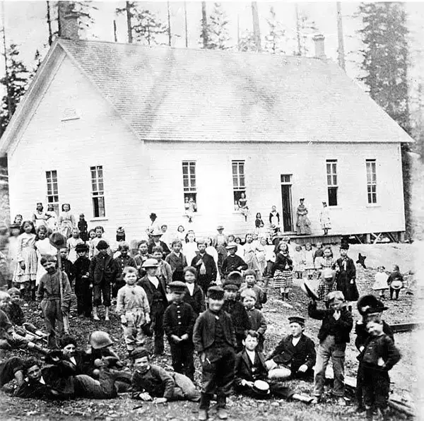 Old Photos Seattle in the 1870s