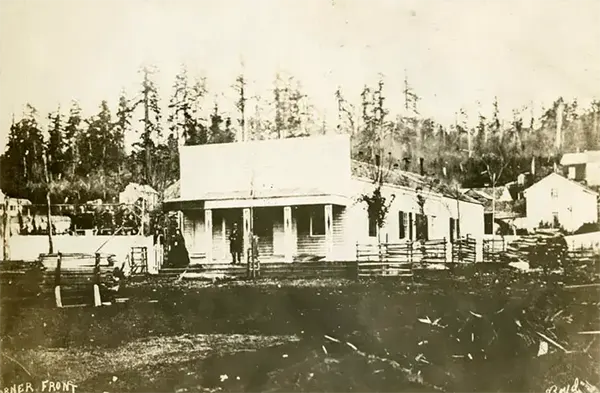 Old Photos Seattle in the 1870s