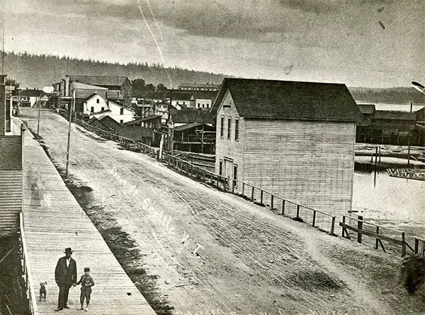Old Photos Seattle in the 1870s