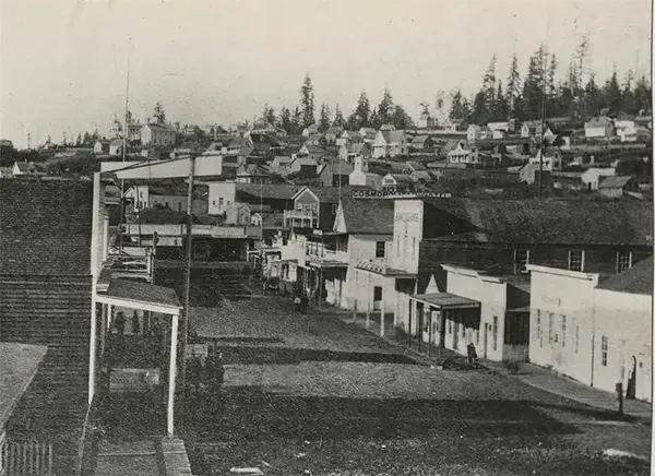 Old Photos Seattle in the 1870s