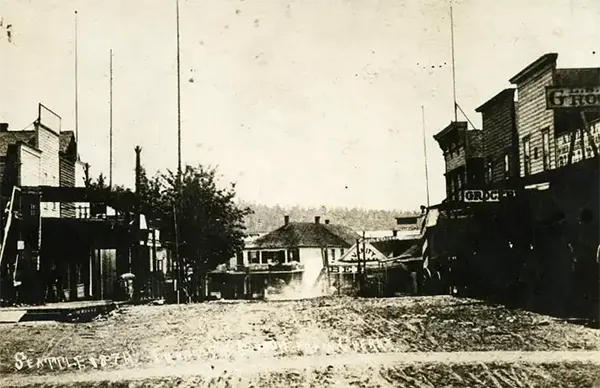 Old Photos Seattle in the 1870s