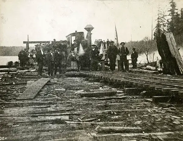 Old Photos Seattle in the 1870s