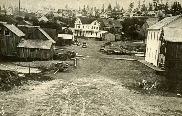 Old Photos Seattle in the 1870s