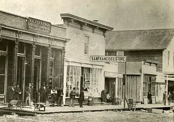 Old Photos Seattle in the 1870s