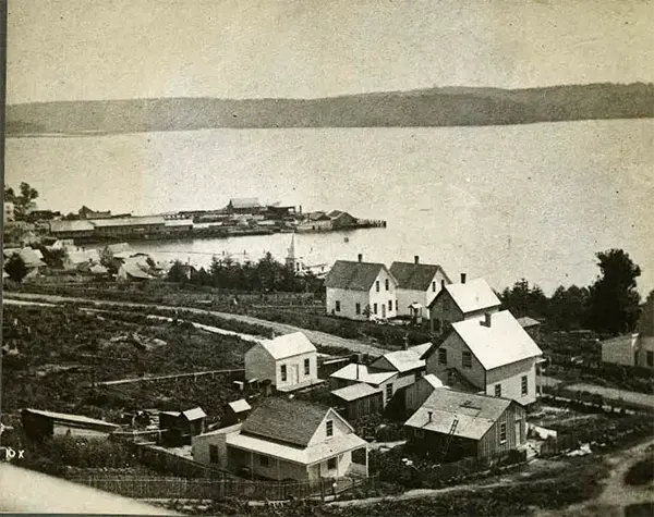 Old Photos Seattle in the 1870s