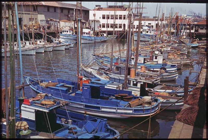Kodachrome Slides Everyday Life USA 1940s