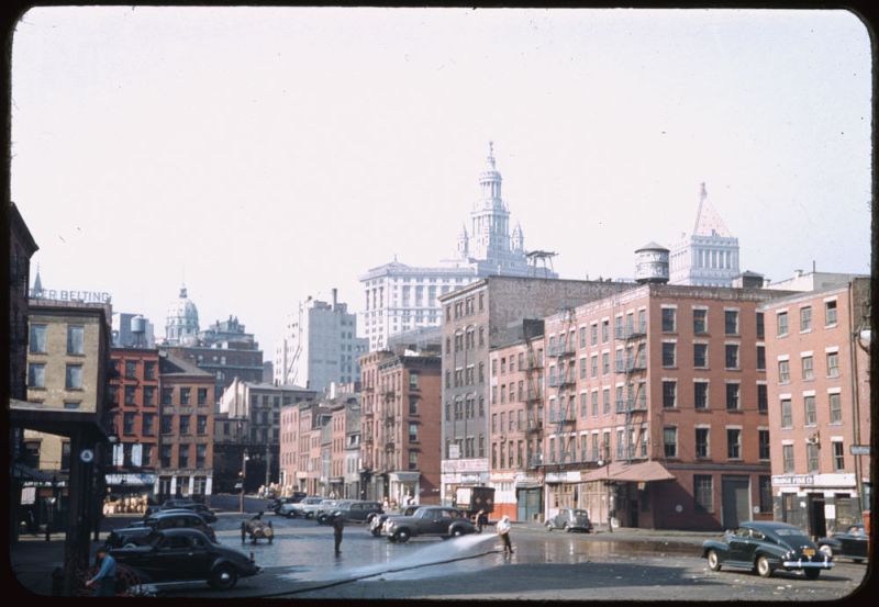 Kodachrome Slides Everyday Life USA 1940s