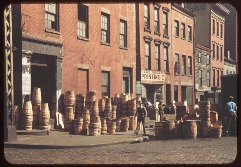 Kodachrome Slides Everyday Life USA 1940s