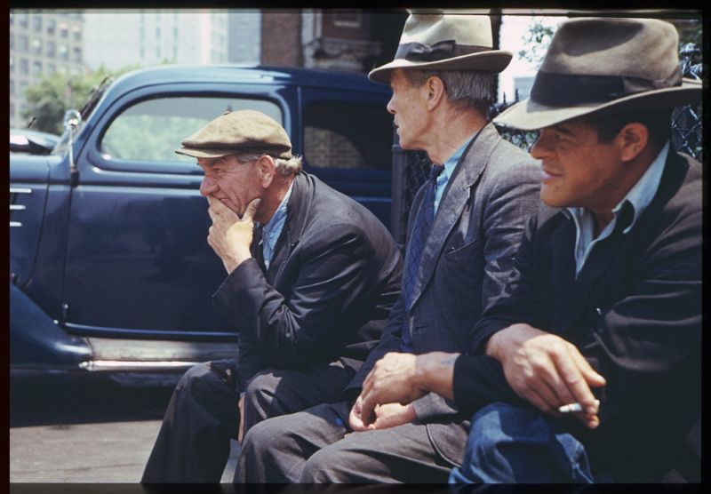 Kodachrome Slides Everyday Life USA 1940s