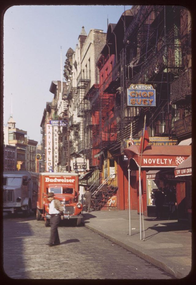 Kodachrome Slides Everyday Life USA 1940s