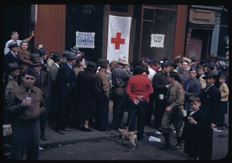 Kodachrome Slides Everyday Life USA 1940s