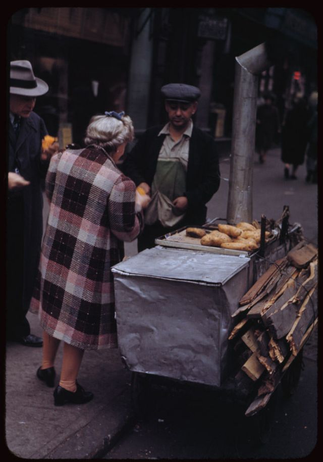 Kodachrome Slides Everyday Life USA 1940s