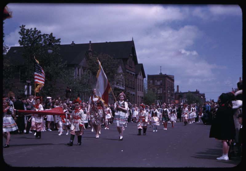Kodachrome Slides Everyday Life USA 1940s